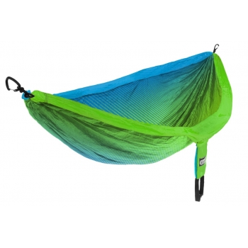 Eno DOUBLENEST Print, Fade Teal Chartreuse