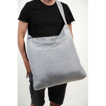 Eco bag Frosty Grey, Ticket To The Moon